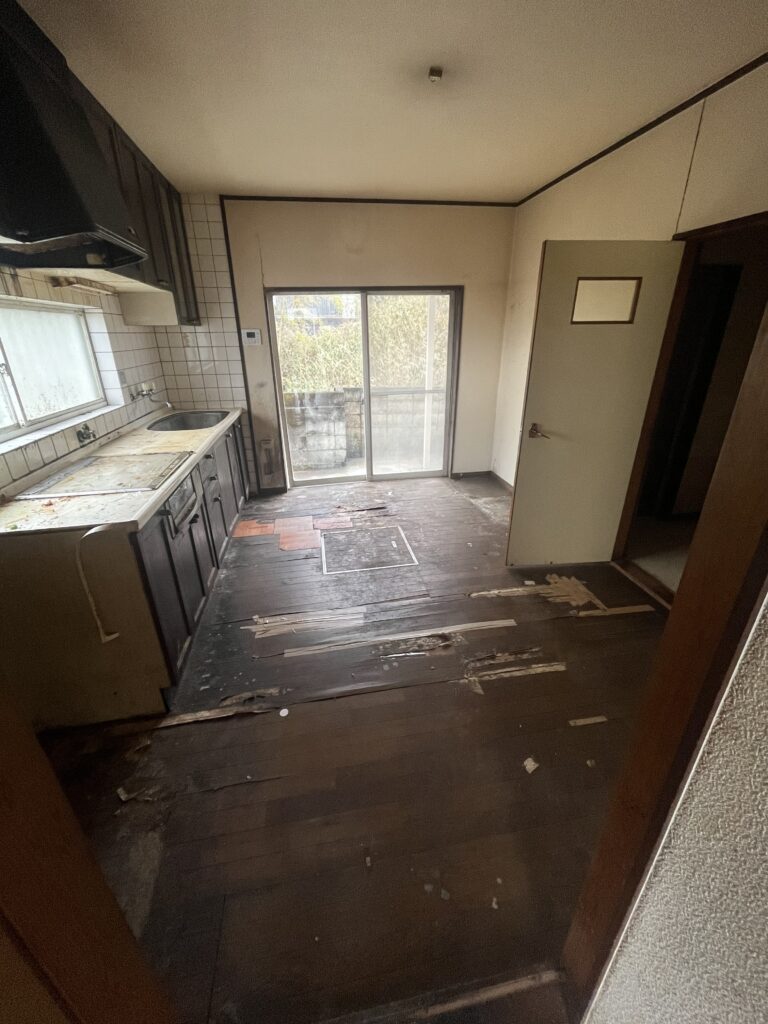 買取物件の残置物撤去🏡